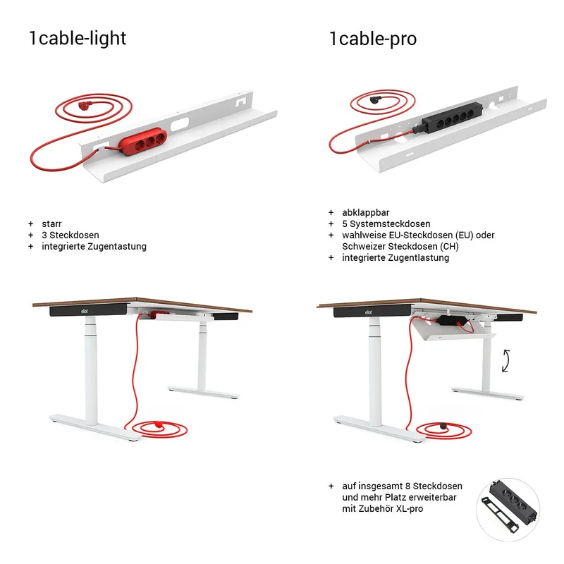 Kabelwanne 1cable-light
