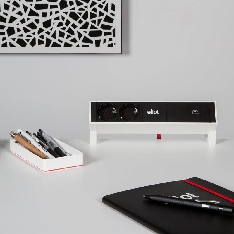Desk Auftischsteckdose mit 60W USB-C