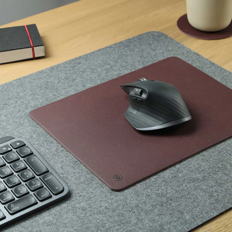 Mousepad aus Linoleum mit Korkunterseite – ROBERT (100% Natürlich)