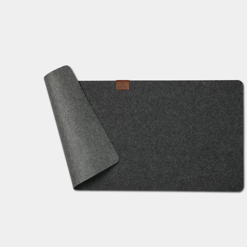 Schreibtischunterlage Filz ALWIN im Bicolor Design | 100% Wollfilz | (M/L)