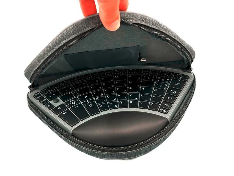 TiPY Einhandtastatur inkl. Tasche