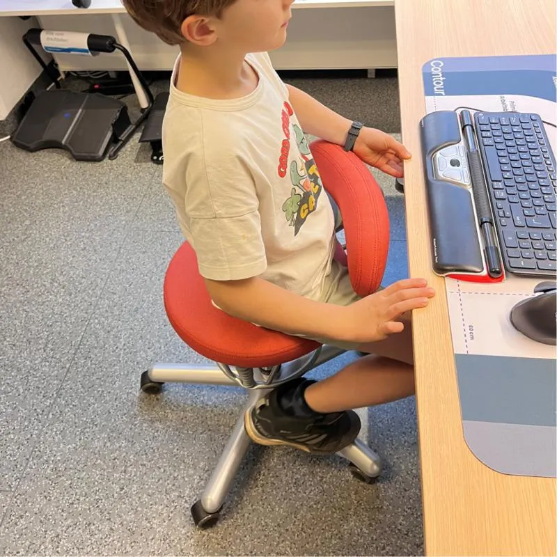 Bioswing Kinderstuhl Foxy mit Lendenwirbelstütze