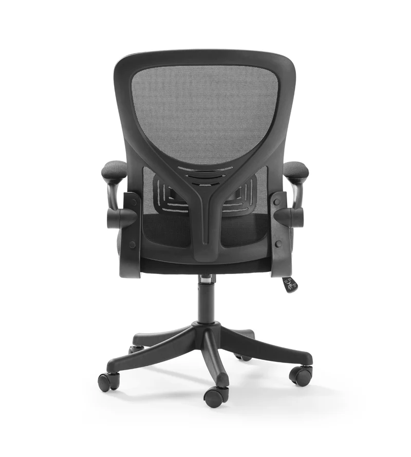 Bürostuhl „Felix“ in schwarzem Netzgewebe/schwarz