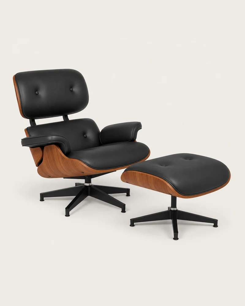 The Vesper Lounge Chair & Ottoman