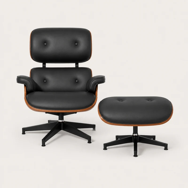 The Vesper Lounge Chair & Ottoman