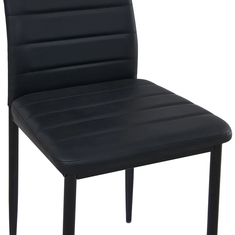 Moderne gepolsterte Esszimmerstühle (4er-Set)-ANN
