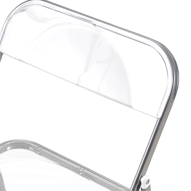 PURDY Stapelbare Klappstühle von , 2/4/6 er-Set, transparent