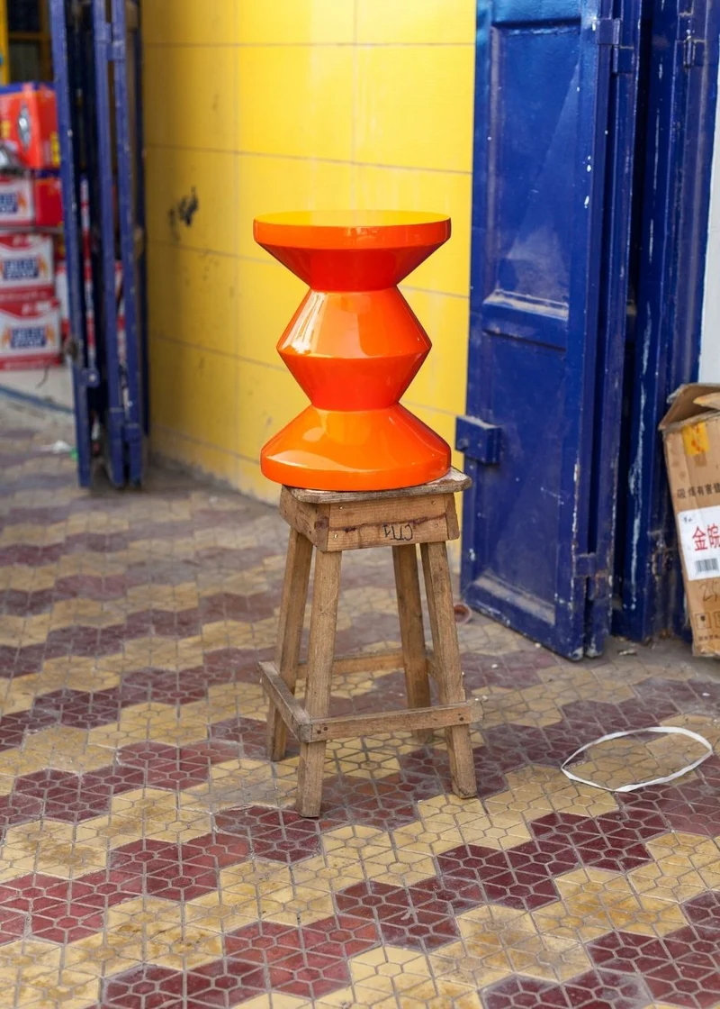Hocker Stool Zig Zag - Pols Potten