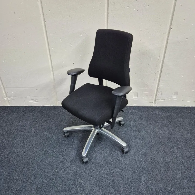 Bürodrehstuhl / RH Axia / schwarz /