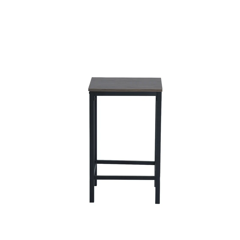 FAIRMAN Retro-Barstuhl aus MDF und schwarzem Eisenrohr