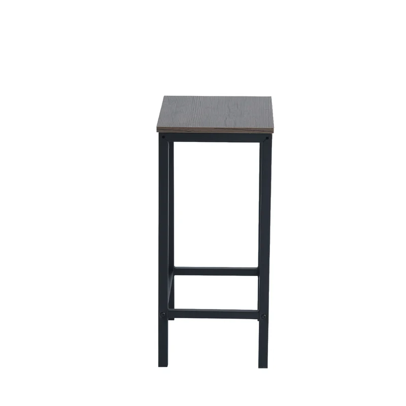 FAIRMAN Retro-Barstuhl aus MDF und schwarzem Eisenrohr