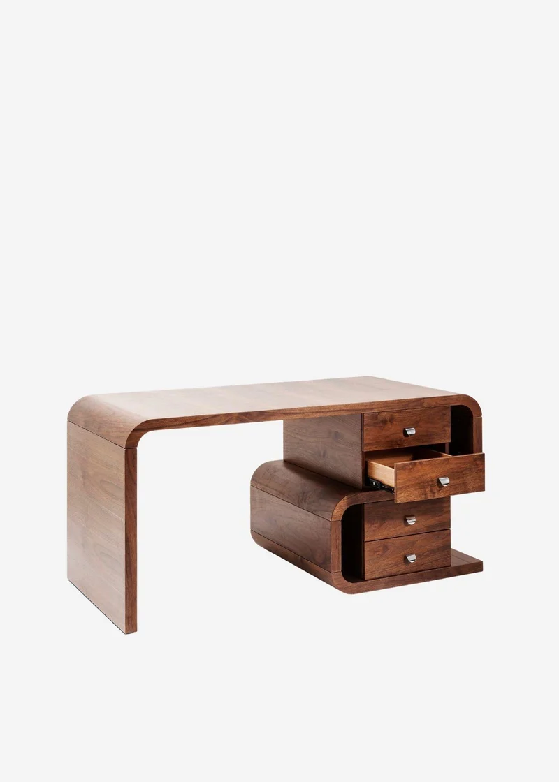 Schreibtisch Soft Snake Walnut 150x70cm