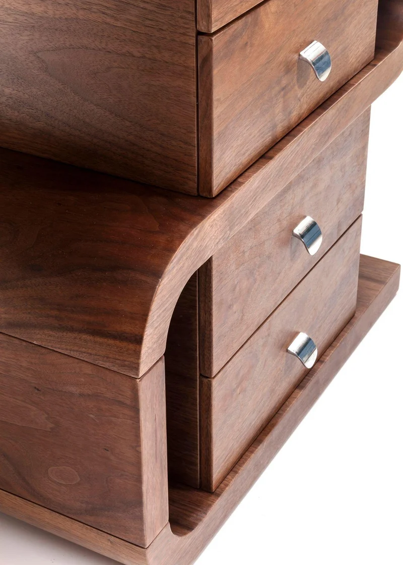 Schreibtisch Soft Snake Walnut 150x70cm