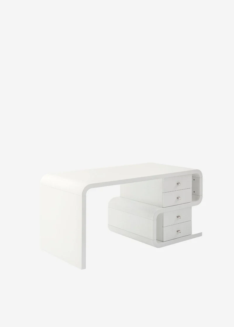 White Club Snake Schreibtisch