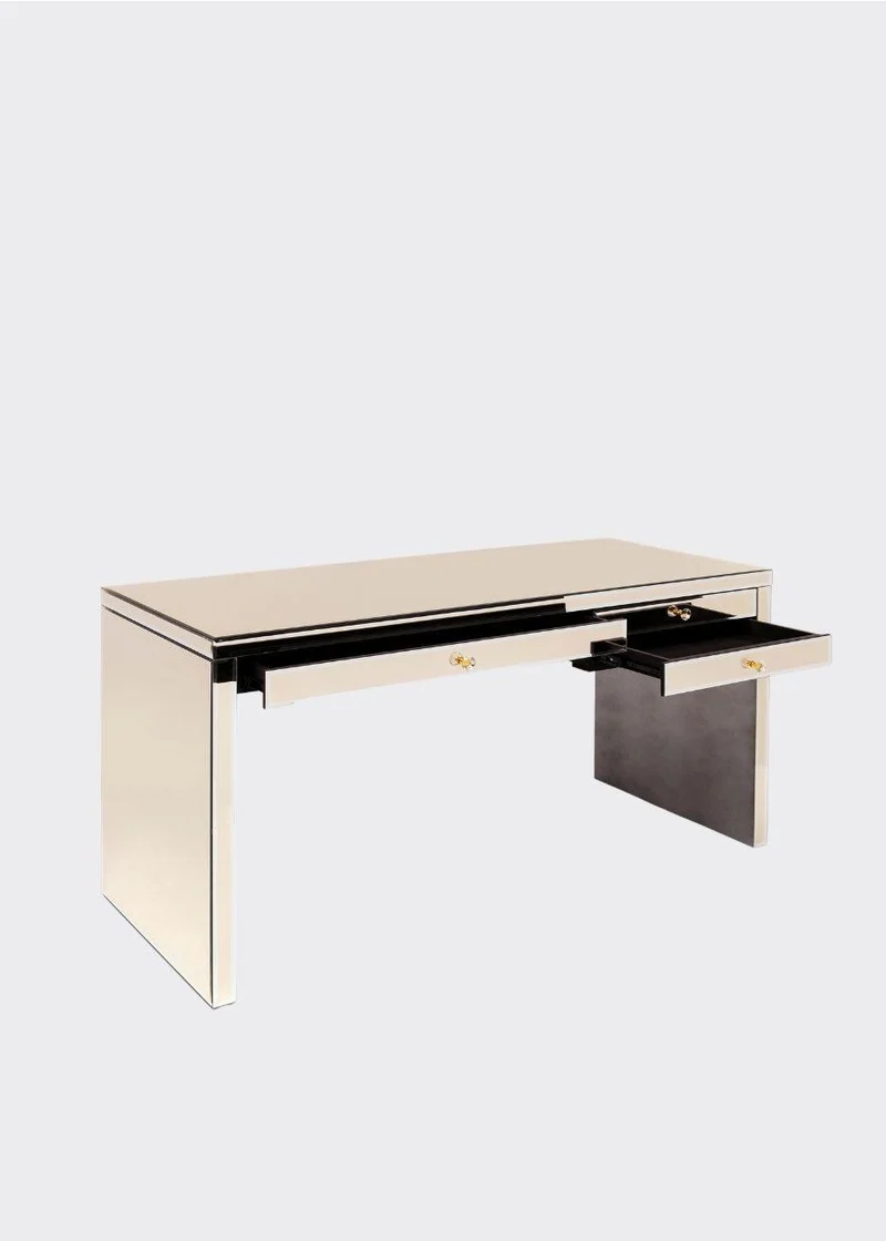 Schreibtisch Luxury Champagne 140x60cm