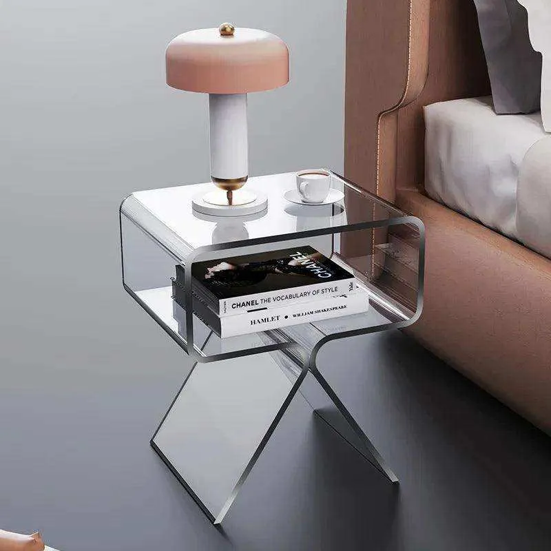 Crystal Acrylic Side Table