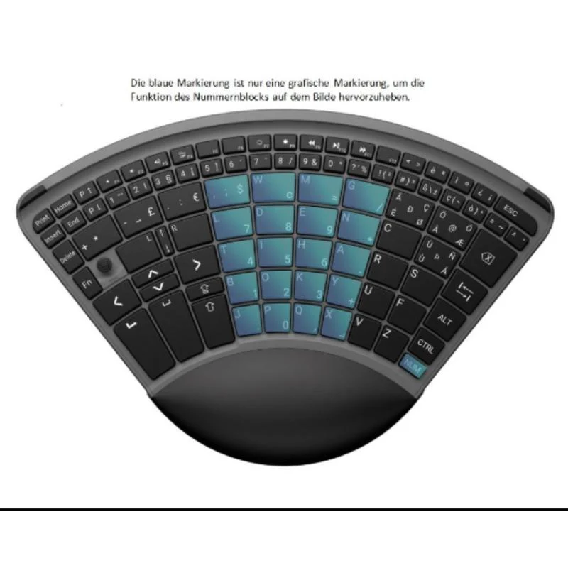TiPY Enhandtastatur
