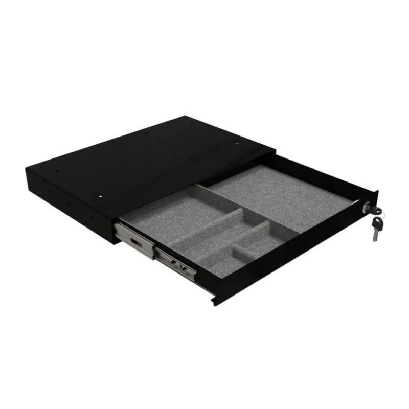 Unterbau Flachschublade mit Schloß Ultra-Slim