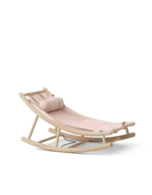 Oliver Furniture - Baby- und Kleinkindwippe, Eiche/Rosa