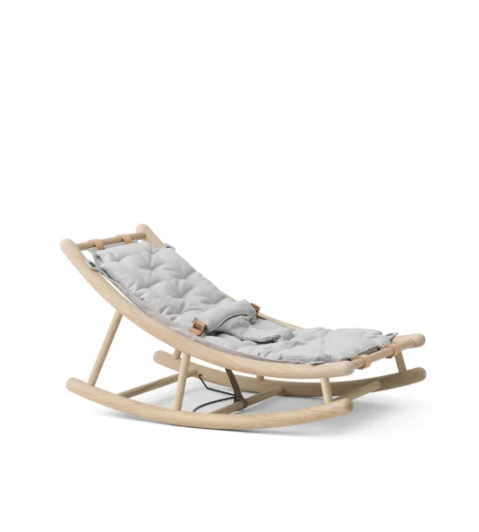 Oliver Furniture - Baby- und Kleinkindwippe, Eiche/Grau