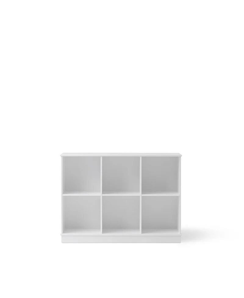 Oliver Furniture - Standregal Horizontal 3x2 mit Sockel