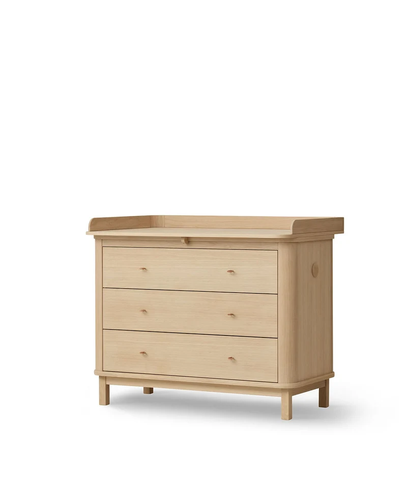 Oliver Furniture - Wickelkommode mit 3 Schubladen, Eiche