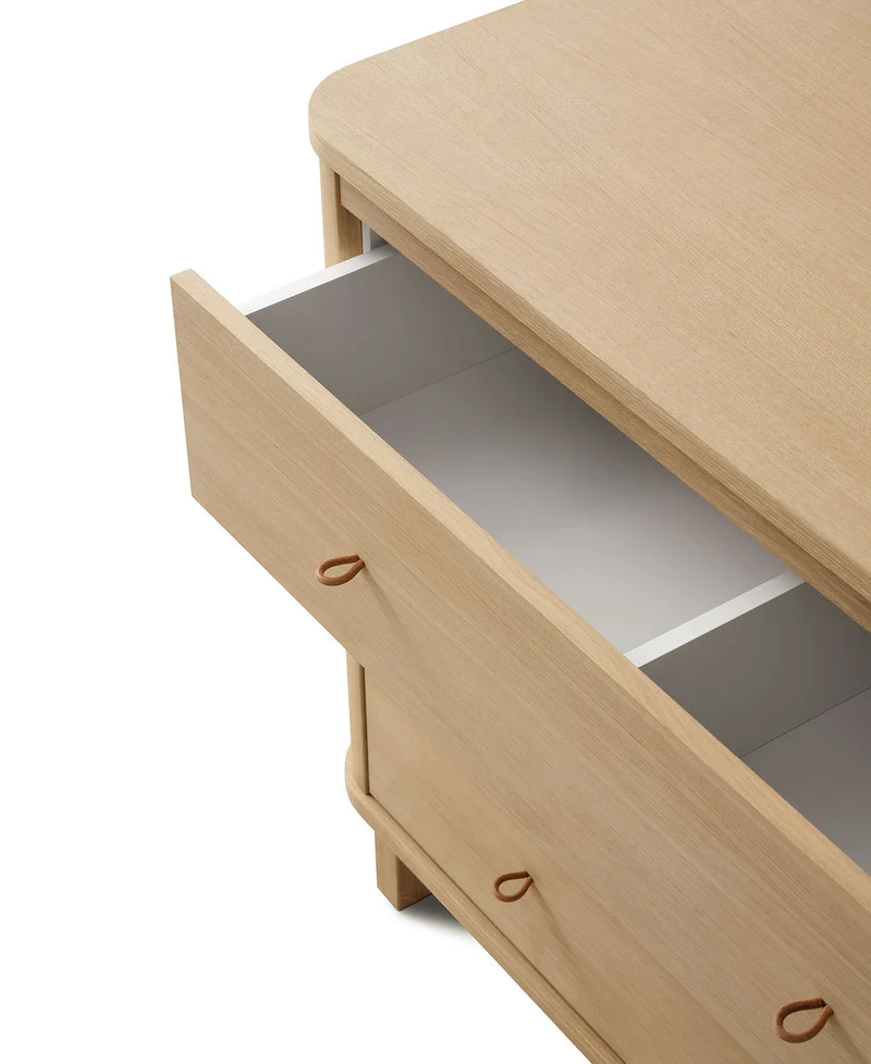 Oliver Furniture - Wickelkommode mit 3 Schubladen, Eiche
