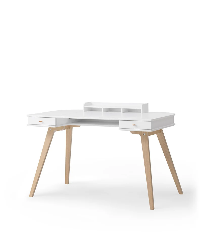Oliver Furniture - Kinderschreibtisch 72,6 cm, Weiß/Eiche