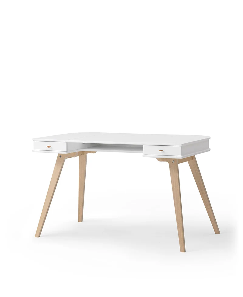 Oliver Furniture - Kinderschreibtisch 72,6 cm, Weiß/Eiche