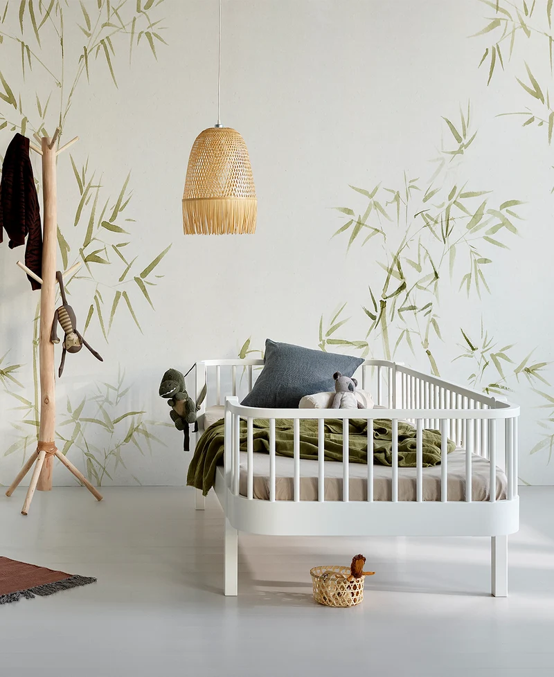 Oliver Furniture - Original Kinder Bettsofa, 90x200 cm, Weiß