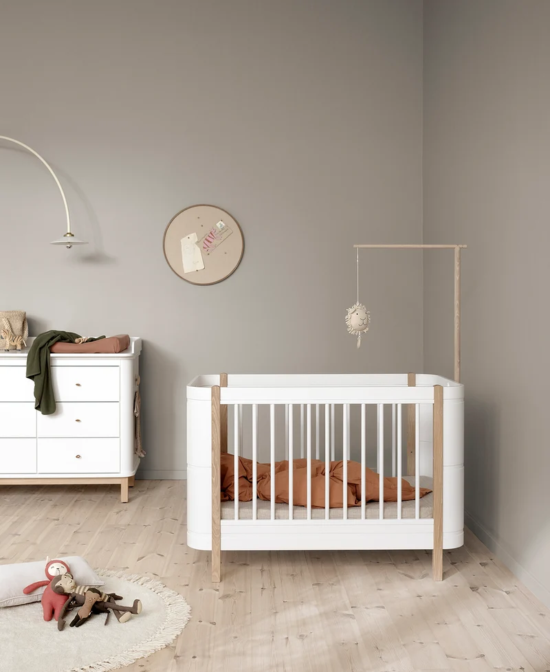Oliver Furniture - Himmelstange Mini+ für Kinderbett, Eiche