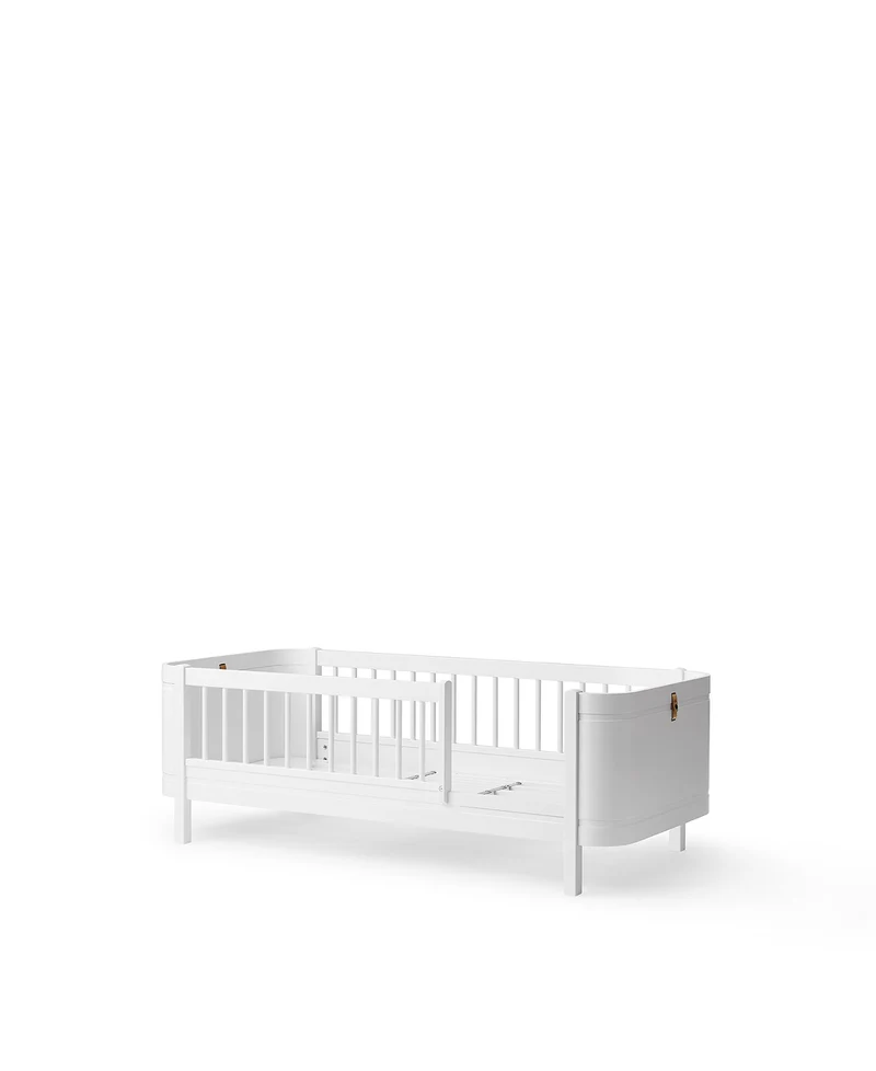 Oliver Furniture - Mini+ Juniorbett für Kinder, 68x162 cm, Weiß
