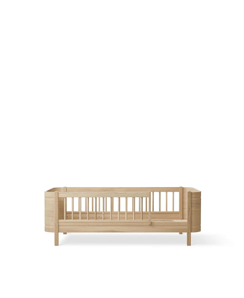 Oliver Furniture - Mini+ Juniorbett für Kinder, 68x162 cm, Eiche