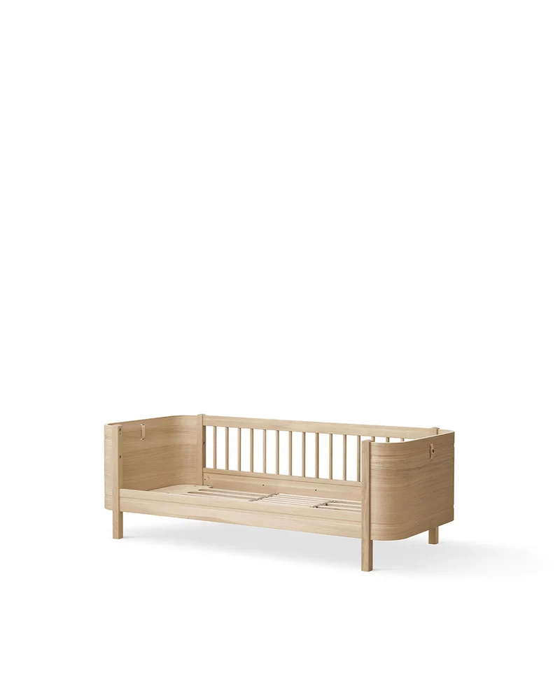 Oliver Furniture - Mini+ Juniorbett für Kinder, 68x162 cm, Eiche