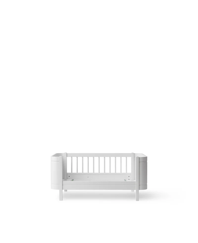 Oliver Furniture - Mini+ Babybett mit Umbauset, 68x122/162 cm, Weiß