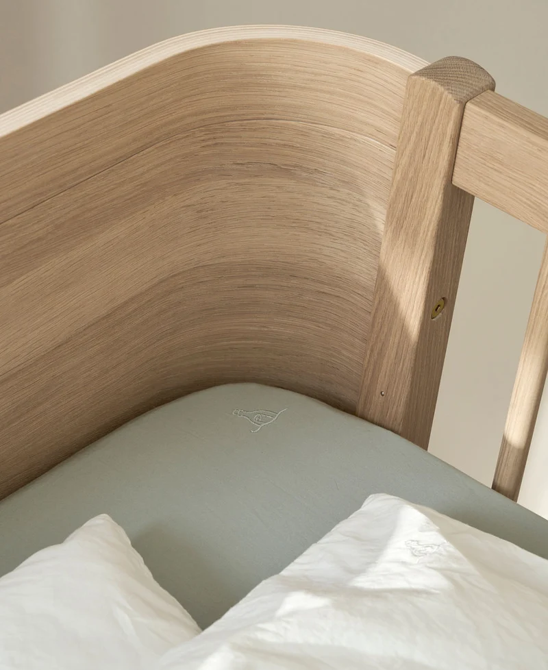 Oliver Furniture - Mini+ Babybett, 68x122 cm, Eiche