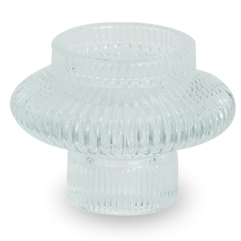 Nala Glas-Kerzenhalter transparent 6 cm