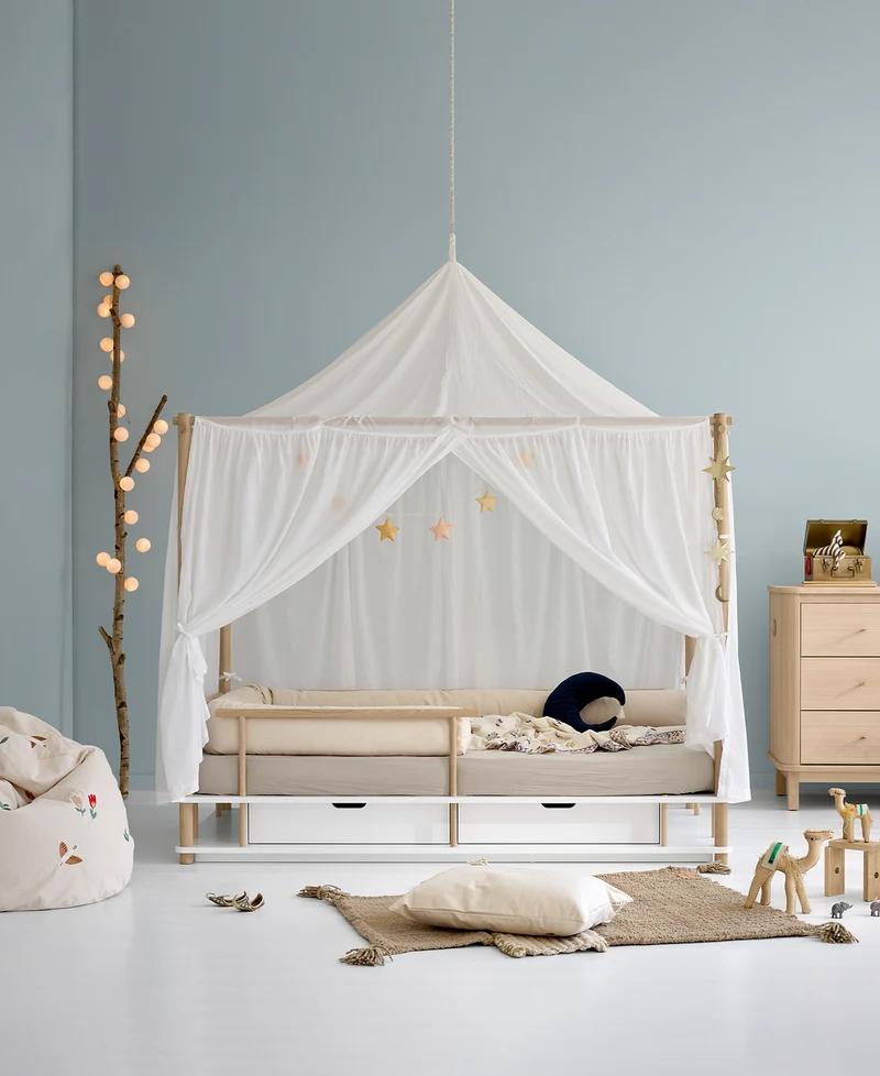 Oliver Furniture - Betthimmel Sahara, Weiß