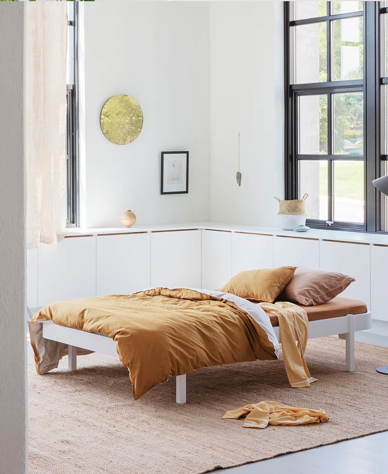 Oliver Furniture - Lounger Kinderbett, 120x200 cm, Weiß