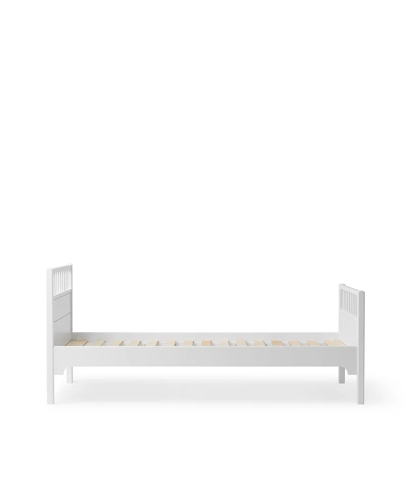 Oliver Furniture - Classic Kinder Einzelbett, 90x200 cm, Weiß