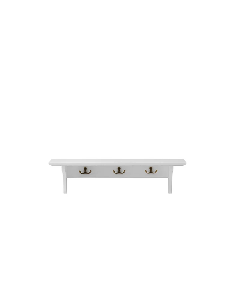 Oliver Furniture - Wandregal mit Haken, Weiß