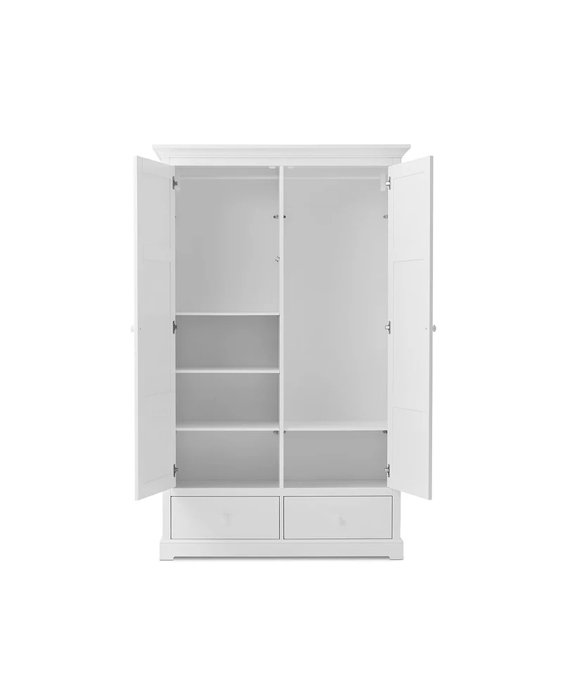 Oliver Furniture - Kleiderschrank 2-türig, Weiß