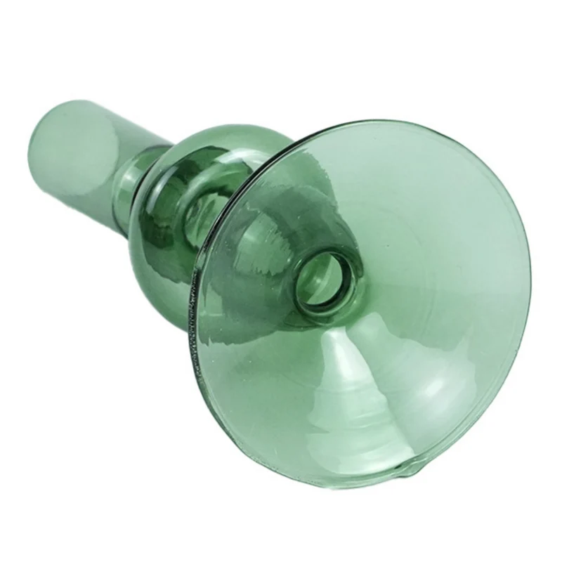 Gracie Glas-Kerzenhalter grün 18 cm