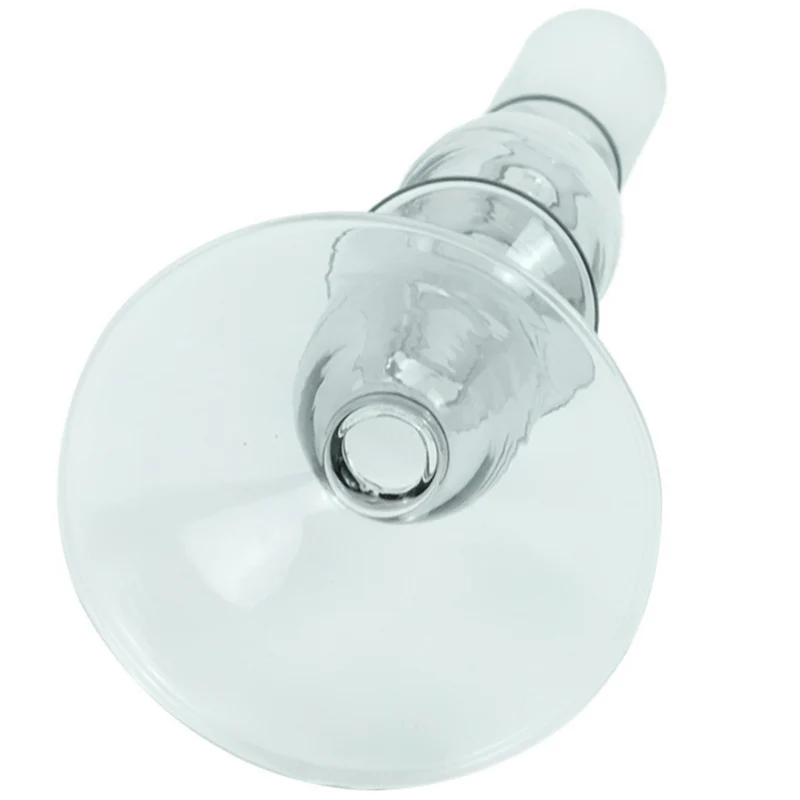 Cora Glas-Kerzenhalter grau 20 cm