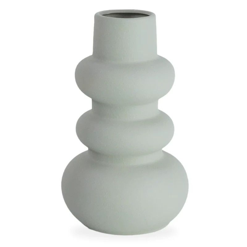 Billie Keramikvase grau 24 cm