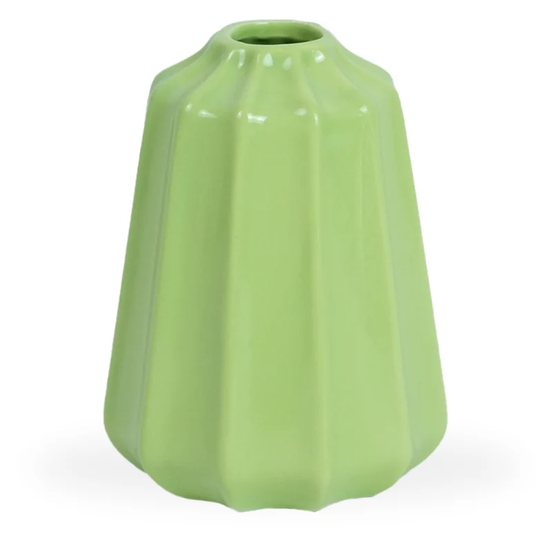 Caddi Keramikvase grün 15 cm
