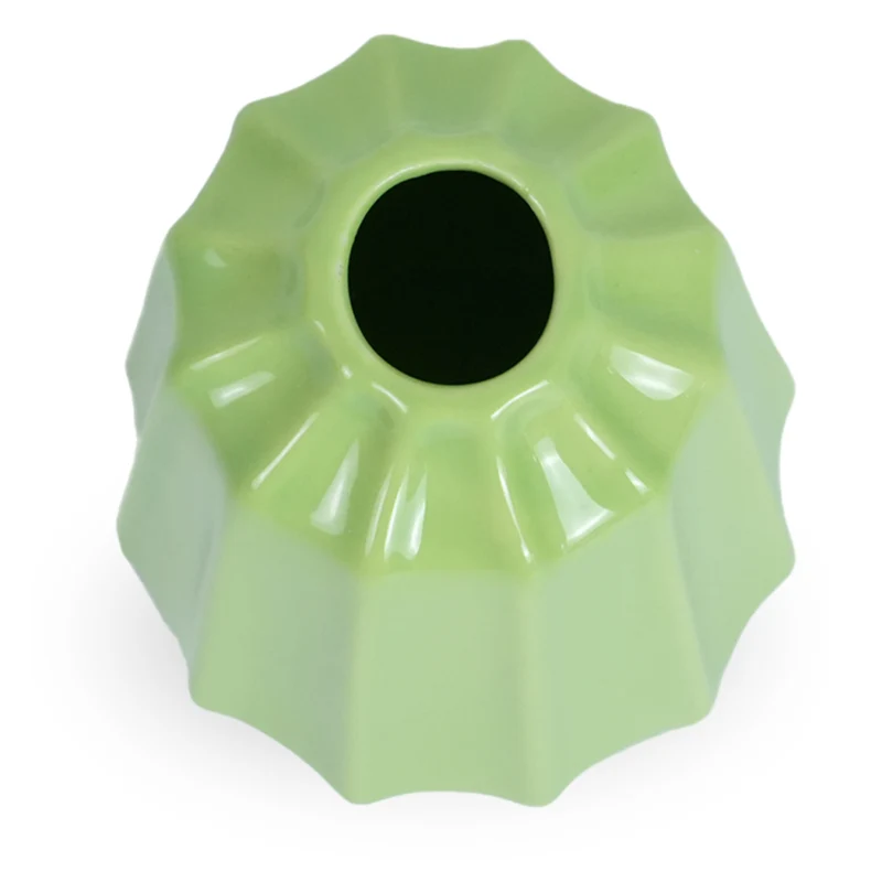 Caddi Keramikvase grün 15 cm