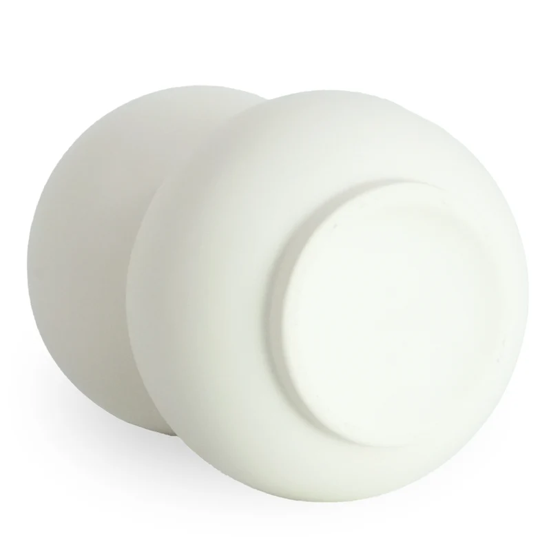 Becca Keramikvase in Blasenform weiß 21 cm