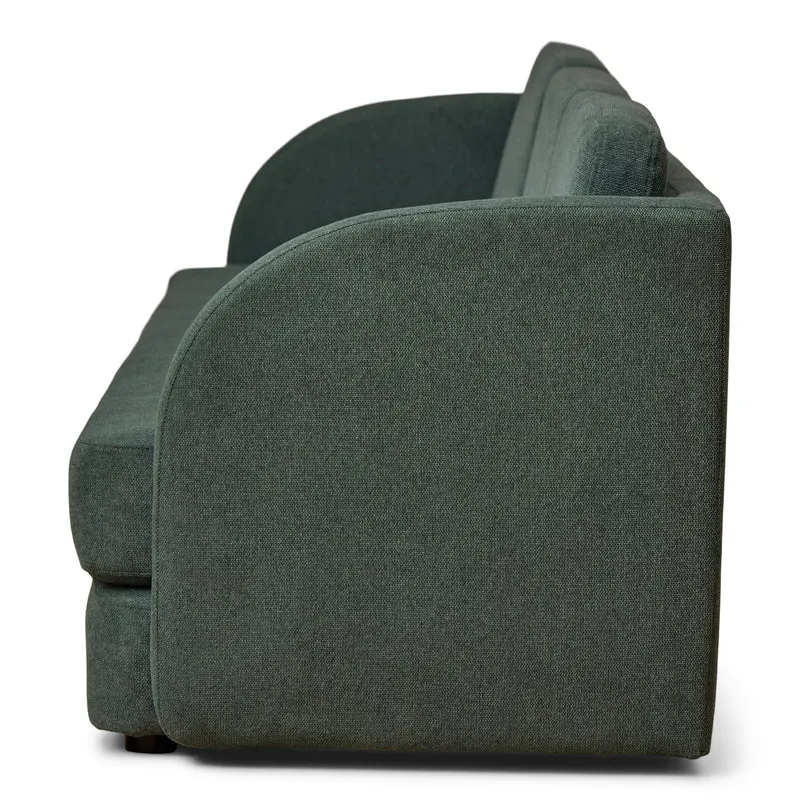 Katarina klappbares Schlafsofa grün L: 217 x T: 77/145 x H: 75 cm