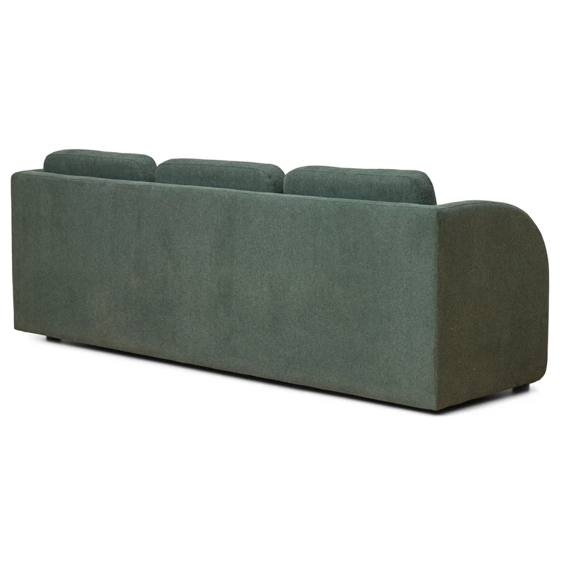 Katarina klappbares Schlafsofa grün L: 217 x T: 77/145 x H: 75 cm